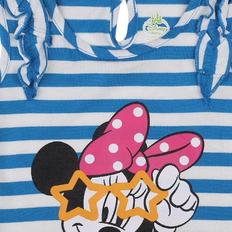 Baby Girls Minnie & Friends T-Shirt Round Neck Sleeveless - Bodycare