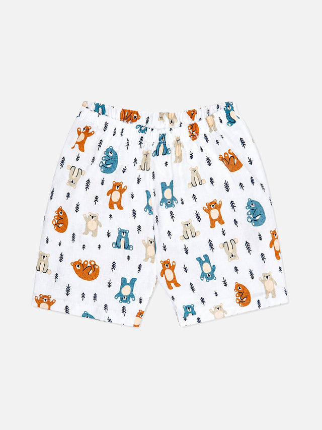 Baby Shorts with Inner Elastic for Everyday Comfort, Easy Movement and Regular Clothing Essentials - Pack of 3