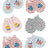 Baby Mittens Pack of 6 - Off White - F