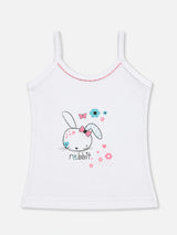 Baby Girls Vest Camisole Sleeveless Innerwear for Easy Wear, Daily Comfort and Wardrobe Essentials - Pack of 3