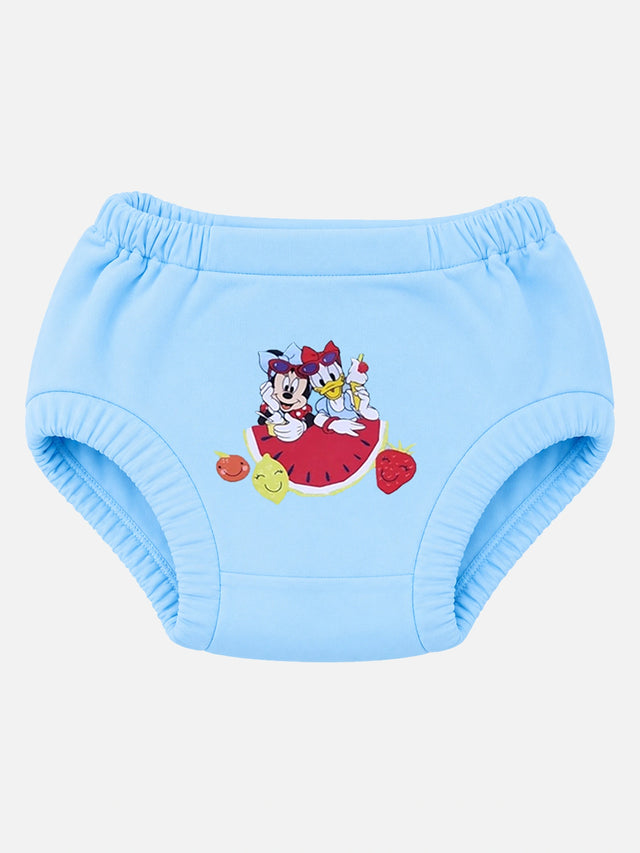 Baby Girls 100% Cotton Innerwear Panty with Inner Elastic, Soft Breathable Fabric and Everyday Comfort - Pack of 3