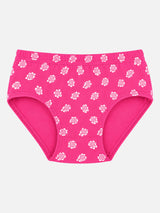 Baby Girls Printed Panty with Inner Elastic Waistband for Comfortable Everyday Innerwear Essentials - Pack of 6
