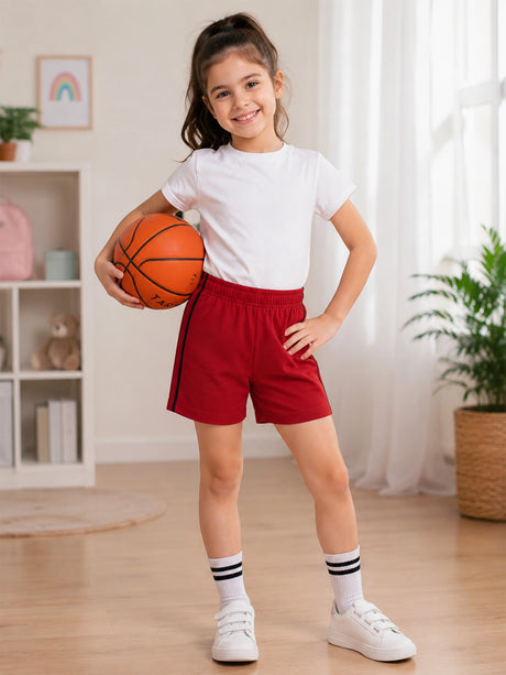 Comfortable Girls Shorts Super Combed Fabric