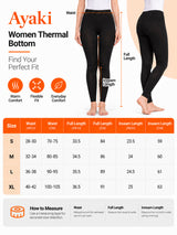 Women Extra Soft Thermal Bottom for Winter Layering, Comfortable Coverage and Cold Weather Essentials - Pack of 1