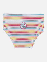 Baby Girls Minnie & Friends Innerwear Panty Cotton Solid with Inner Elastic for Everyday Comfort - Pack of 4