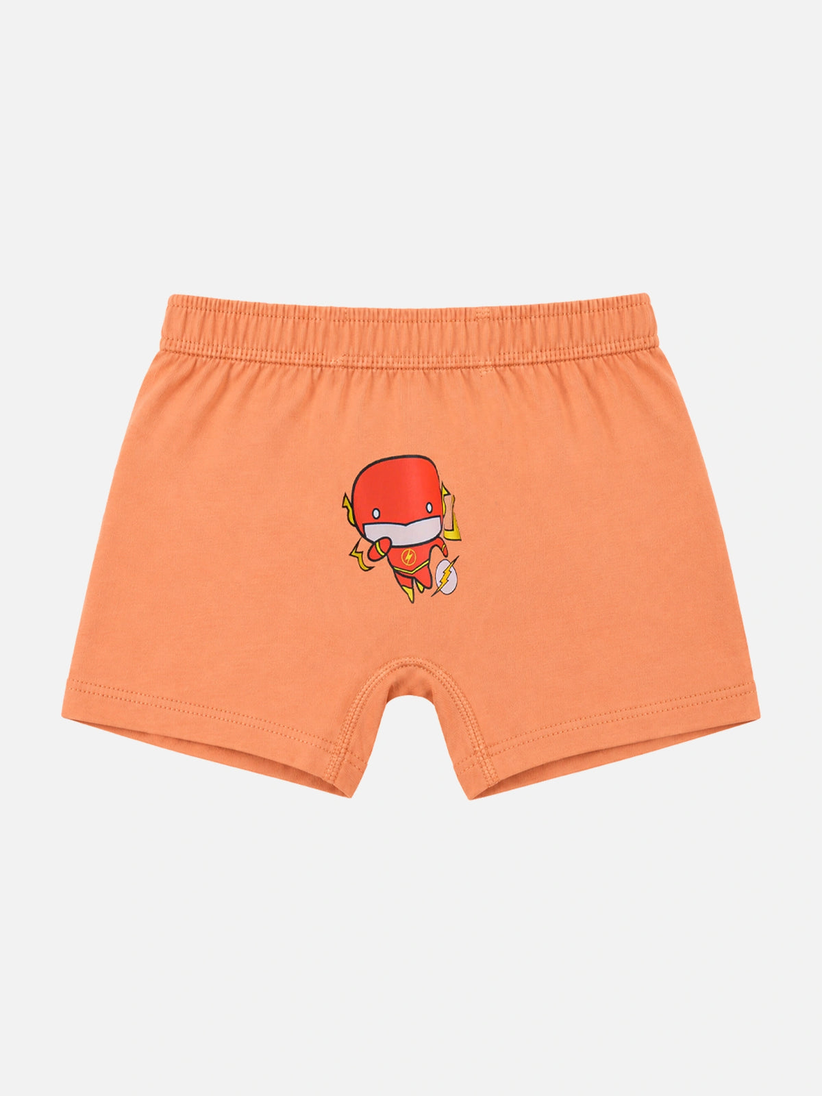 Unisex Baby 100% Cotton Trunks with Inner Elastic and Solid Styling for Everyday Innerwear Comfort - Pack of 3
