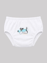 Baby Girls Printed Panty with Inner Elastic Waistband for Soft Everyday Innerwear Comfort and Regular Use - Pack of 6
