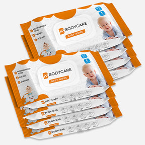 Unisex Wet Wipes Pack of 8 - Bodycare