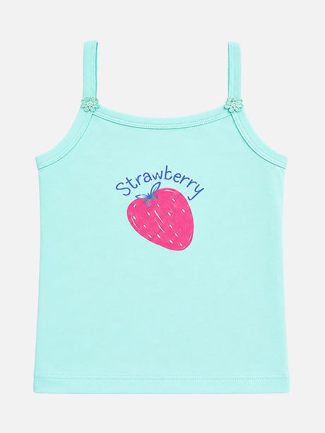 Girls Vest Dori Neck Sleeveless Pack of 4