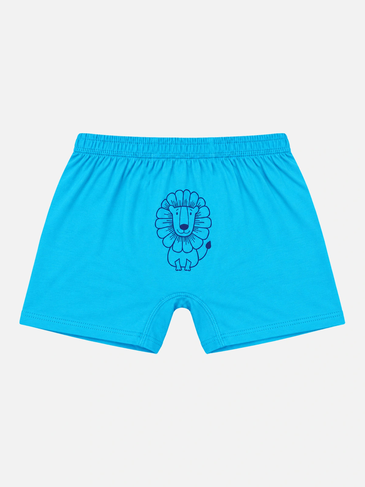 Baby Boys 100% Cotton Trunk with Inner Elastic for Everyday Innerwear Comfort and Regular Use - Pack of 3