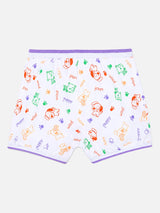 Unisex 100% Cotton Printed Bloomer with Top Elastic Waist for Comfortable Innerwear Essentials - Pack of 6