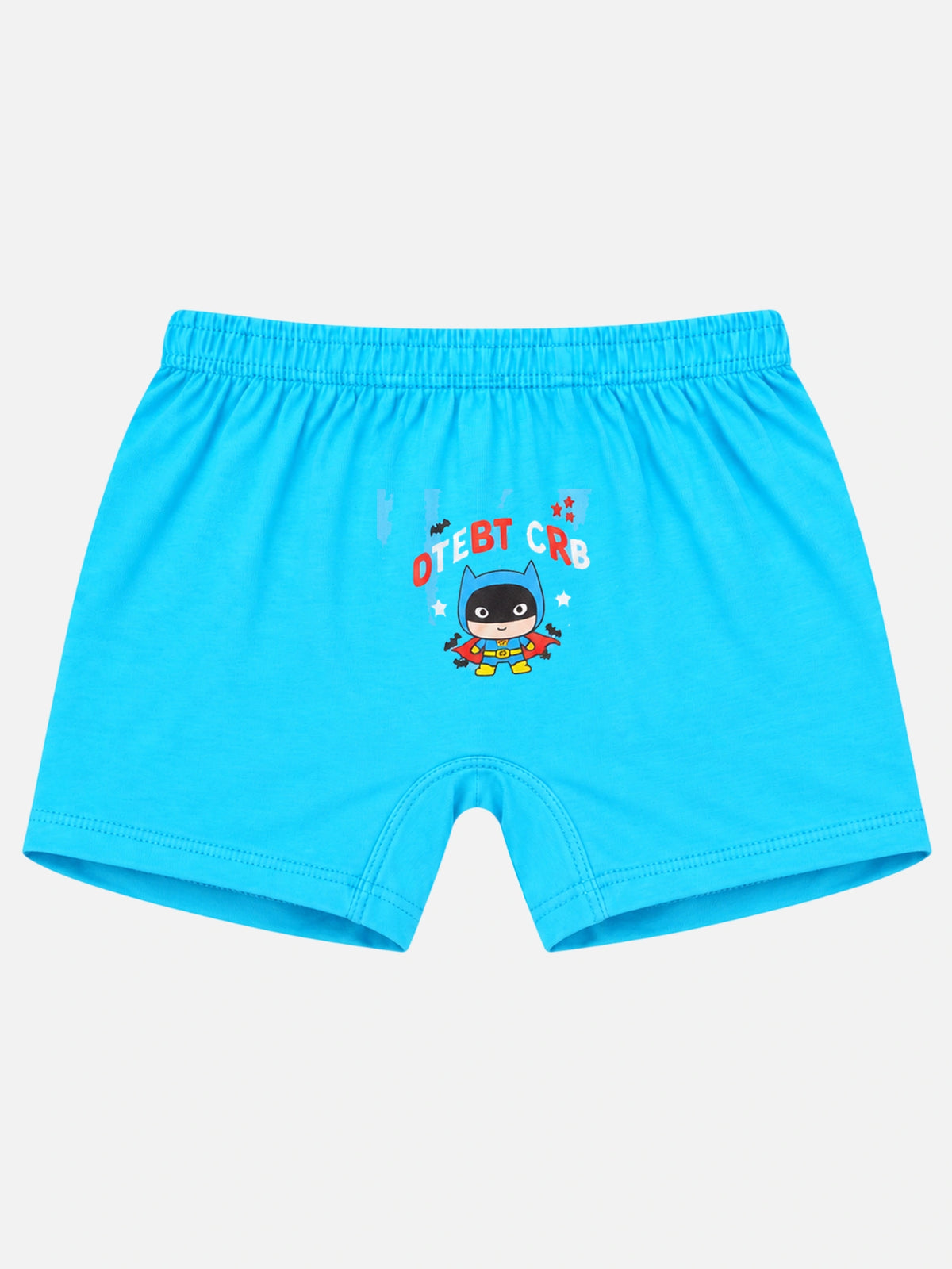 Baby Justice League 100% Cotton Innerwear Trunks with Inner Elastic Support for Everyday Comfort - Pack of 3