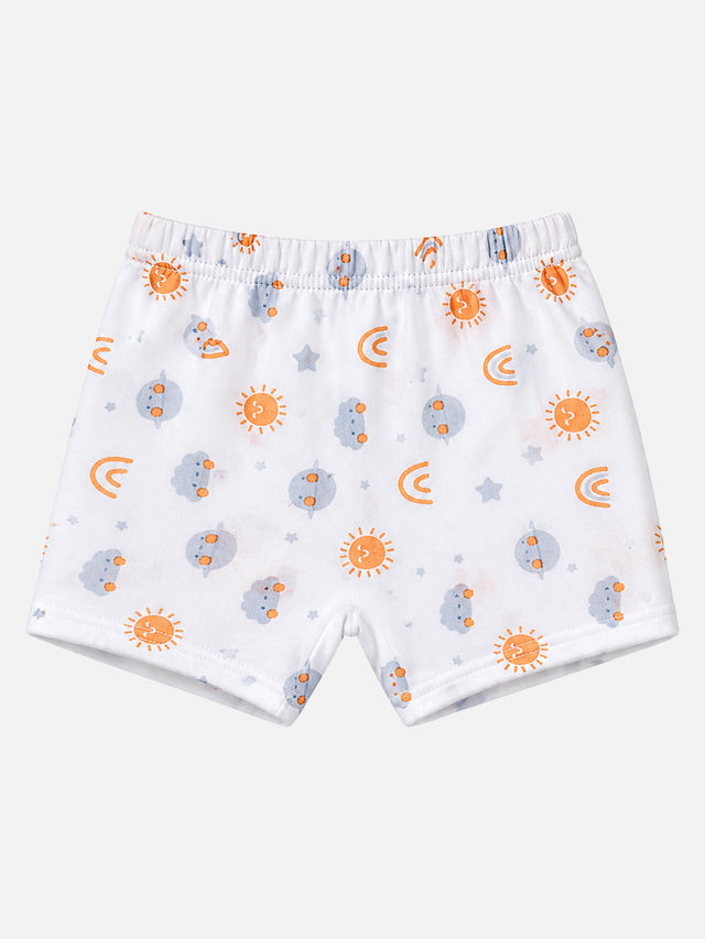 Baby Inner Elastic Shorts for Everyday Comfort, Easy Movement and Regular Wardrobe Essentials - Pack of 3