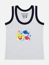 Unisex 100% Cotton Round Neck Sleeveless Vest for Baby Innerwear Comfort and Easy Layering - Pack of 3