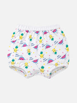Girls 100% Cotton Bloomer with Breathable Comfort Fit and Tagless Innerwear Feel for Everyday Use - Pack of 3