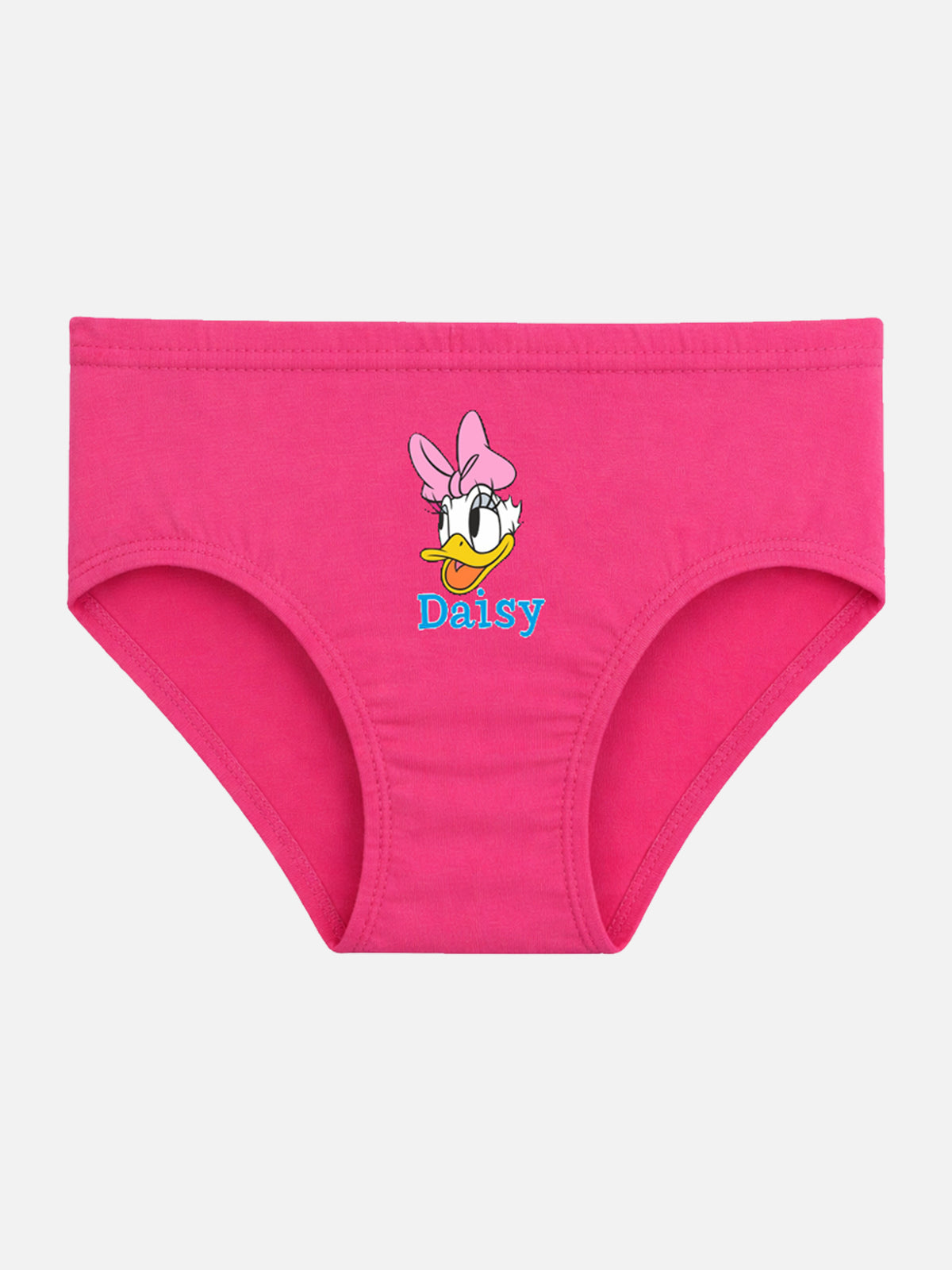 Girls Minnie & Friends 100% Cotton Panty with Inner Elastic for Skin Friendly Everyday Innerwear - Pack of 3