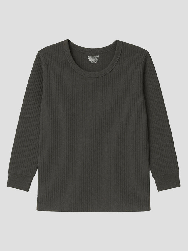 Unisex Full Sleeve Thermal Top with Round Neck Design for Warm Winter Wear and Comfortable Innerwear Use - Pack of 1