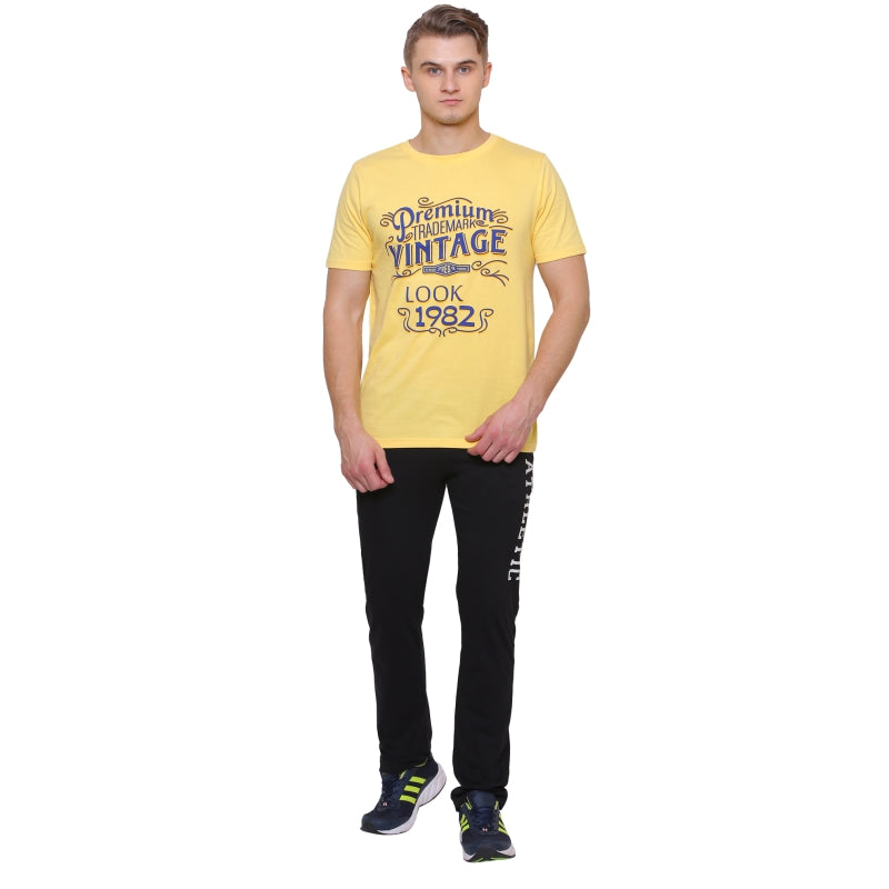 DYCA Men Cotton Track Pant Solid