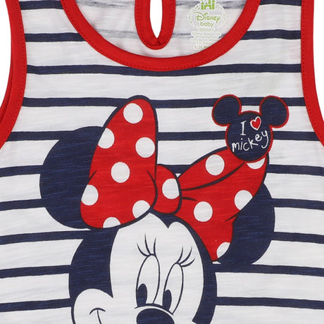 Bodycare Minnie & Friends Girls Cotton Frock Round Neck Sleeveless