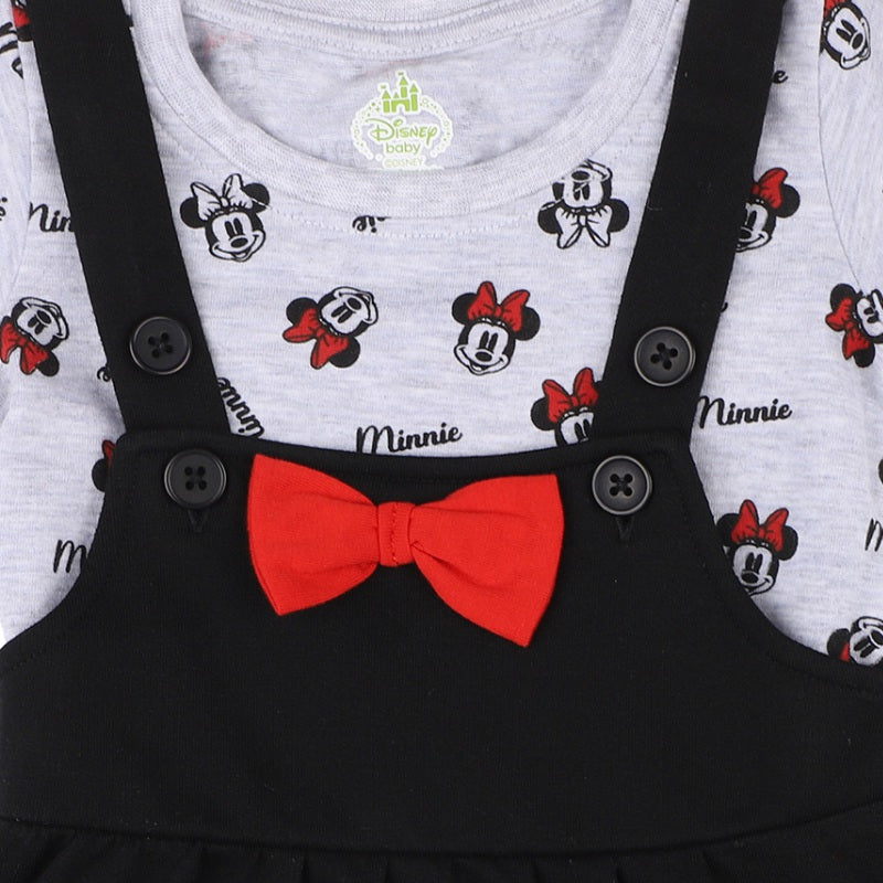 Bodycare Minnie & Friends Girls Cotton Frock Round Neck Sleeveless