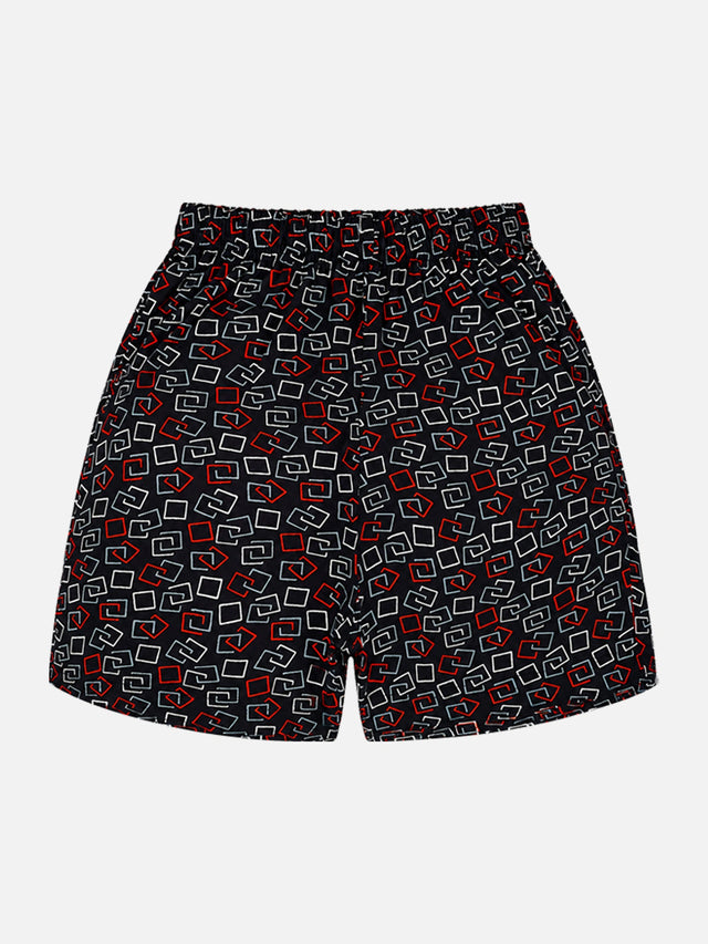 Boys Printed Shorts for Casual Wear, Lounge Comfort, Easy Movement and Regular Wardrobe Use - Pack of 6