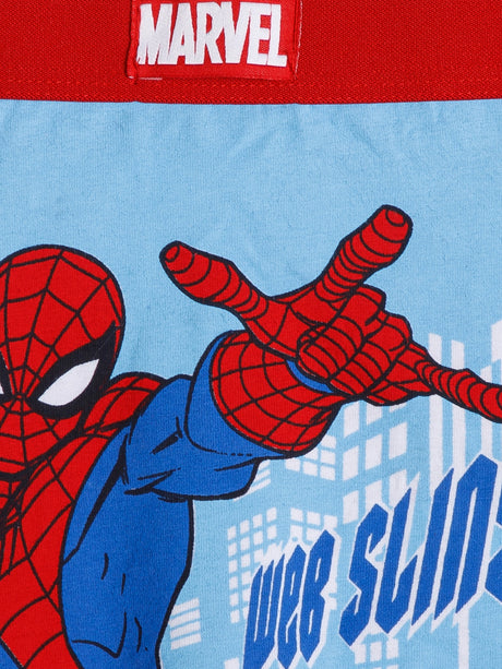 Boys Spider-Man Cotton Trunk Top Elastic Pack of 3
