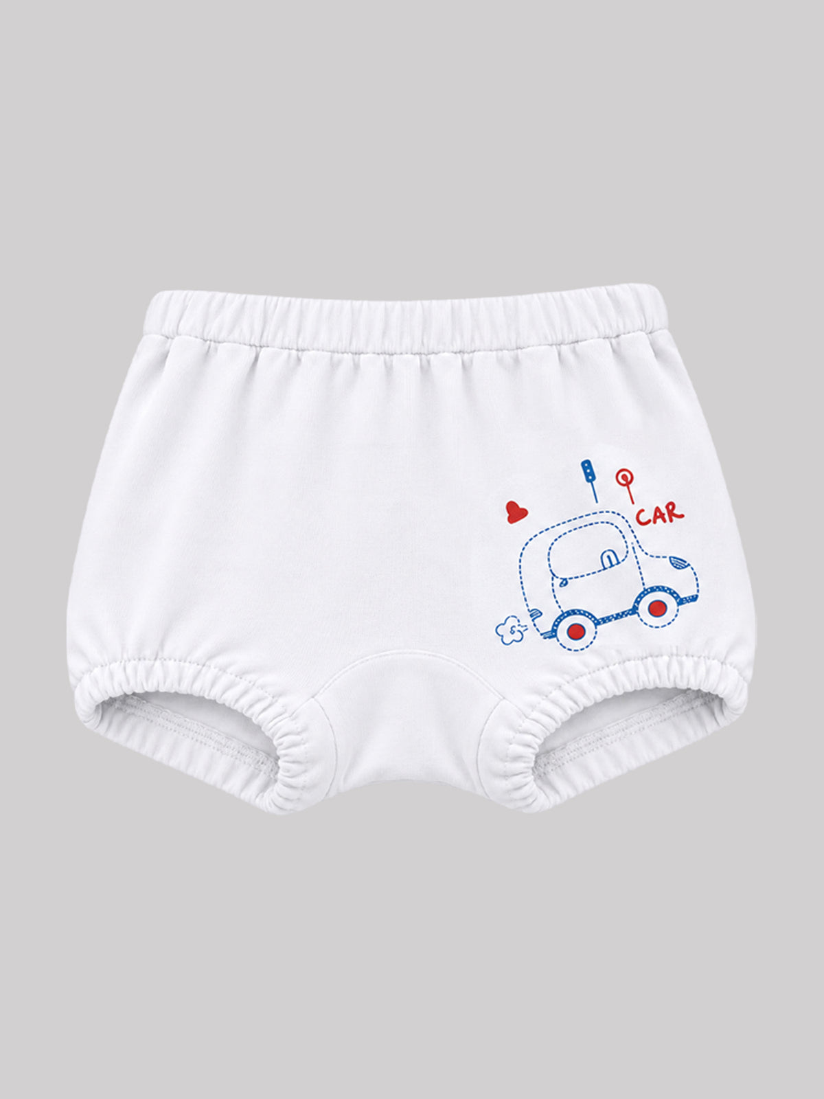 Baby Boys Trunk Underwear with Inner Elastic for Comfortable Daily Innerwear, Easy Movement and Regular Use - Pack of 3