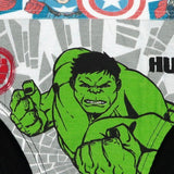 Kids underwear with Hulk and Captain America cartoon print, superhero boys innerwear