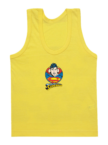 Bodycare Boys Cotton Vest Round Neck Sleeveless Benten Pack Of 6