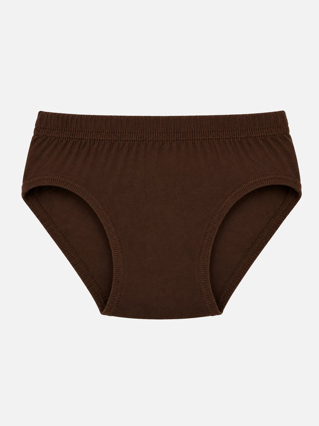Boys 100% Cotton Innerwear Briefs with Comfortable Fit Styling for Everyday Essentials and Regular Use - Pack of 6