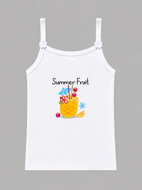 Girls Vest Dori Neck Sleeveless Pack of 4