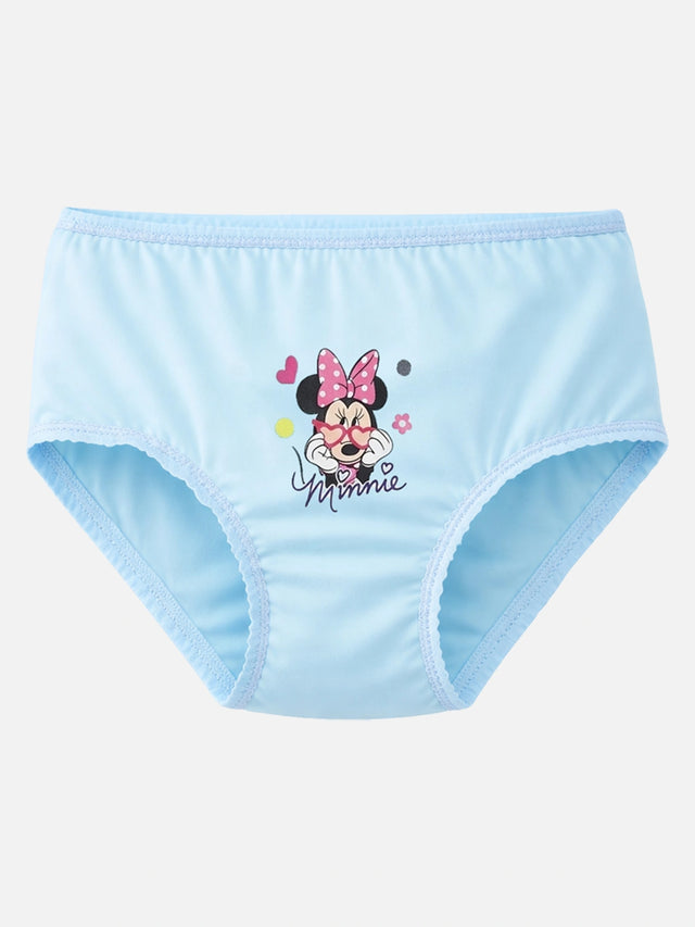 Girls 100% Cotton Panty with Top Elastic for Everyday Innerwear Comfort and Daily Essentials - Pack of 3