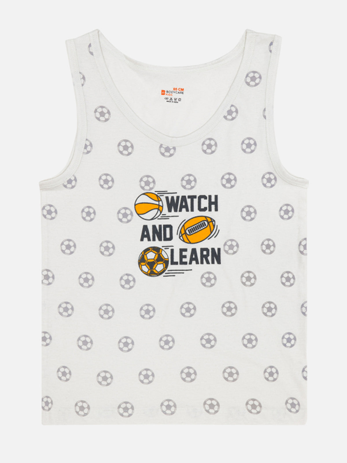 GOTS Certified Organic Cotton Boys Vest Made from Ultra Soft Breathable Skin Friendly Material - Pack of 3