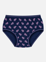 Baby Girls Printed Panties with Top Elastic for Everyday Innerwear Comfort and Regular Wardrobe Use - Pack of 6