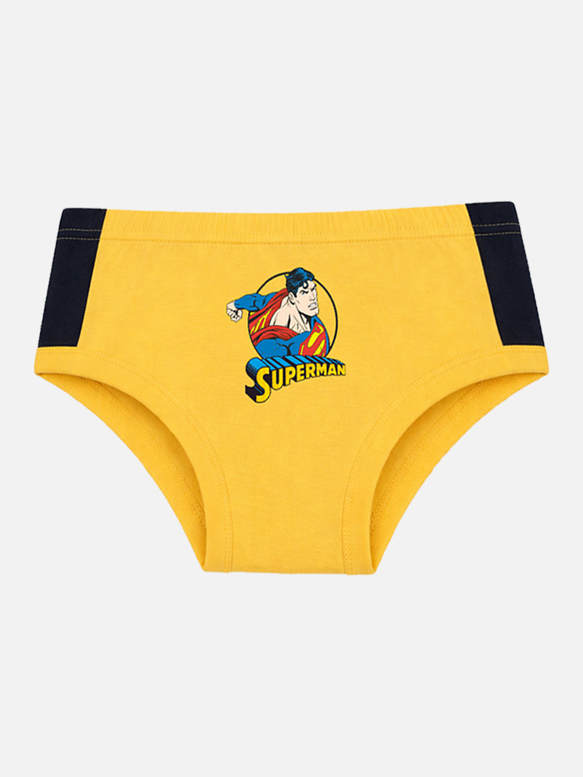 Boys Tom & Jerry Solid Brief Underwear with Character-Inspired Styling for Comfortable Daily Innerwear Use - Pack of 3