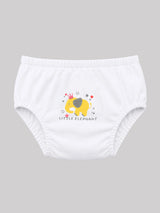Baby Girls Printed Panty with Inner Elastic Waistband for Soft Everyday Innerwear Comfort and Regular Use - Pack of 6