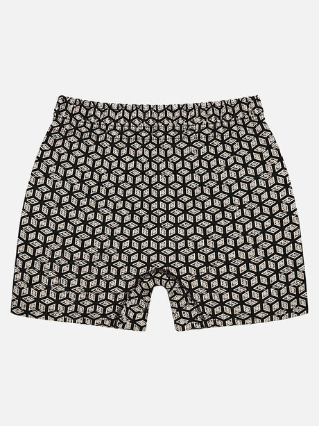 Boys 100% Cotton Trunk Inner Elastic Pack of 3