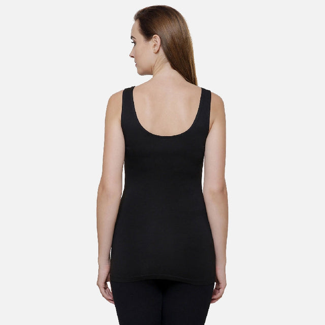 Women Slim Fit Tank Top Round Neck Sleeveless - Bodycare