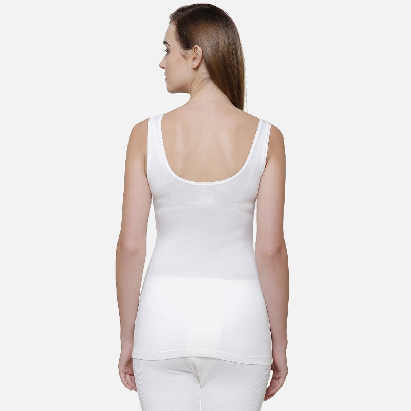 Women Slim Fit Tank Top Round Neck Sleeveless - Bodycare