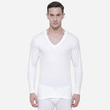 Bodycare Quilt Men Thermal Top Solid - Off White