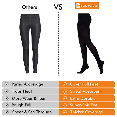 Bodycare Girls Tights - Black