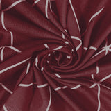 Bodycomfy 100% Cotton Hosiery King Size Fitted Bedsheet – Geometrical Panel Print