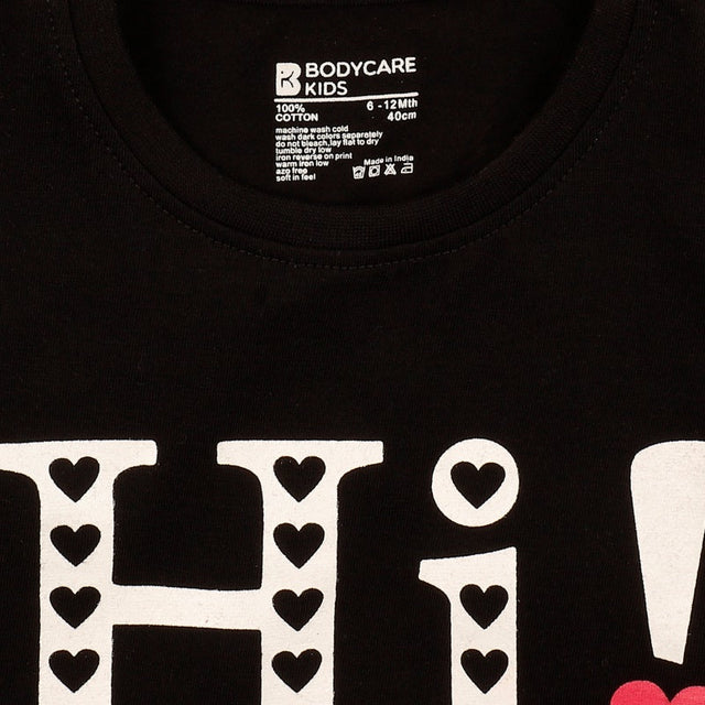 Baby Girls 100% Cotton T-Shirt - Bodycare