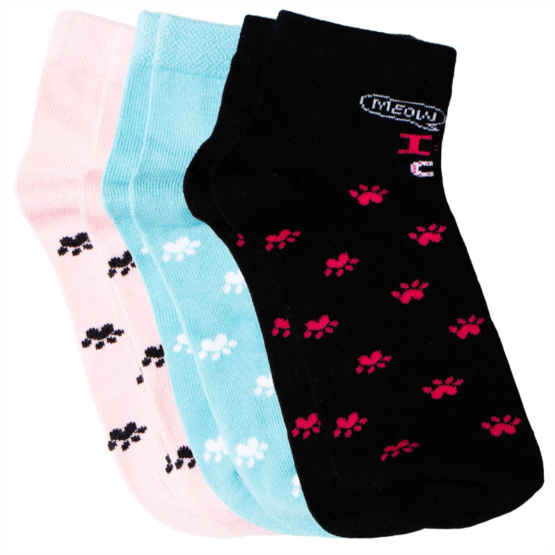 Bodycare Girls Socks Pack Of 3