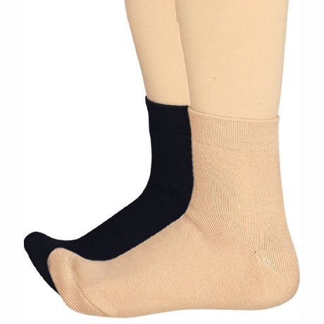 Bodycare Womens Mid Calf Solid Socks Pack Of 2