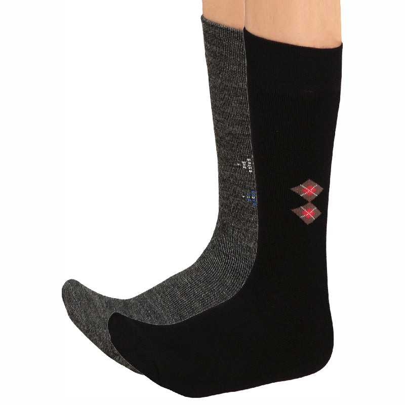 Bodycare Mens Calf Length Socks Pack Of 2