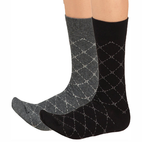 Bodycare Mens Calf Length Solid Socks Pack Of 2