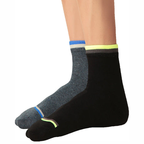 Bodycare Mens Crew Solid Socks Pack Of 2