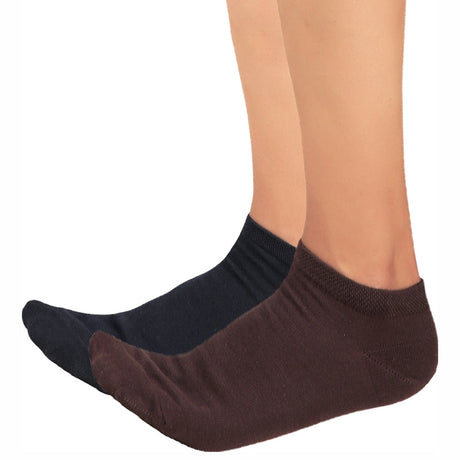 Bodycare Mens Ankle Length Solid Socks Pack Of 2