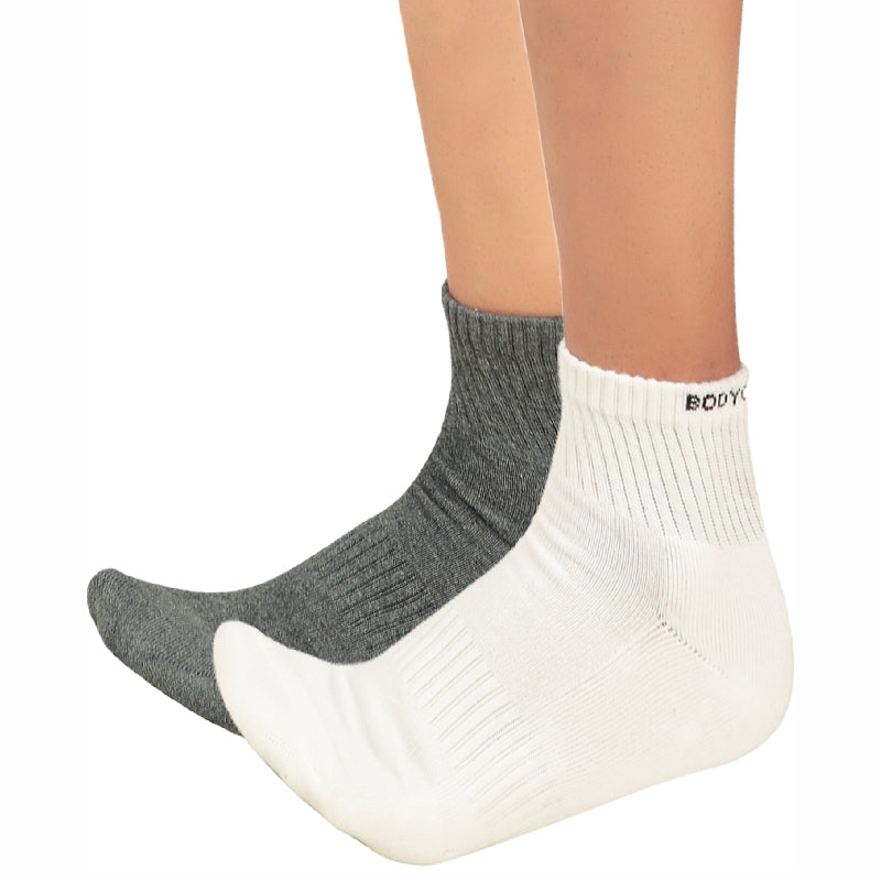 Bodycare Mens Ankle Length Solid Socks Pack Of 2